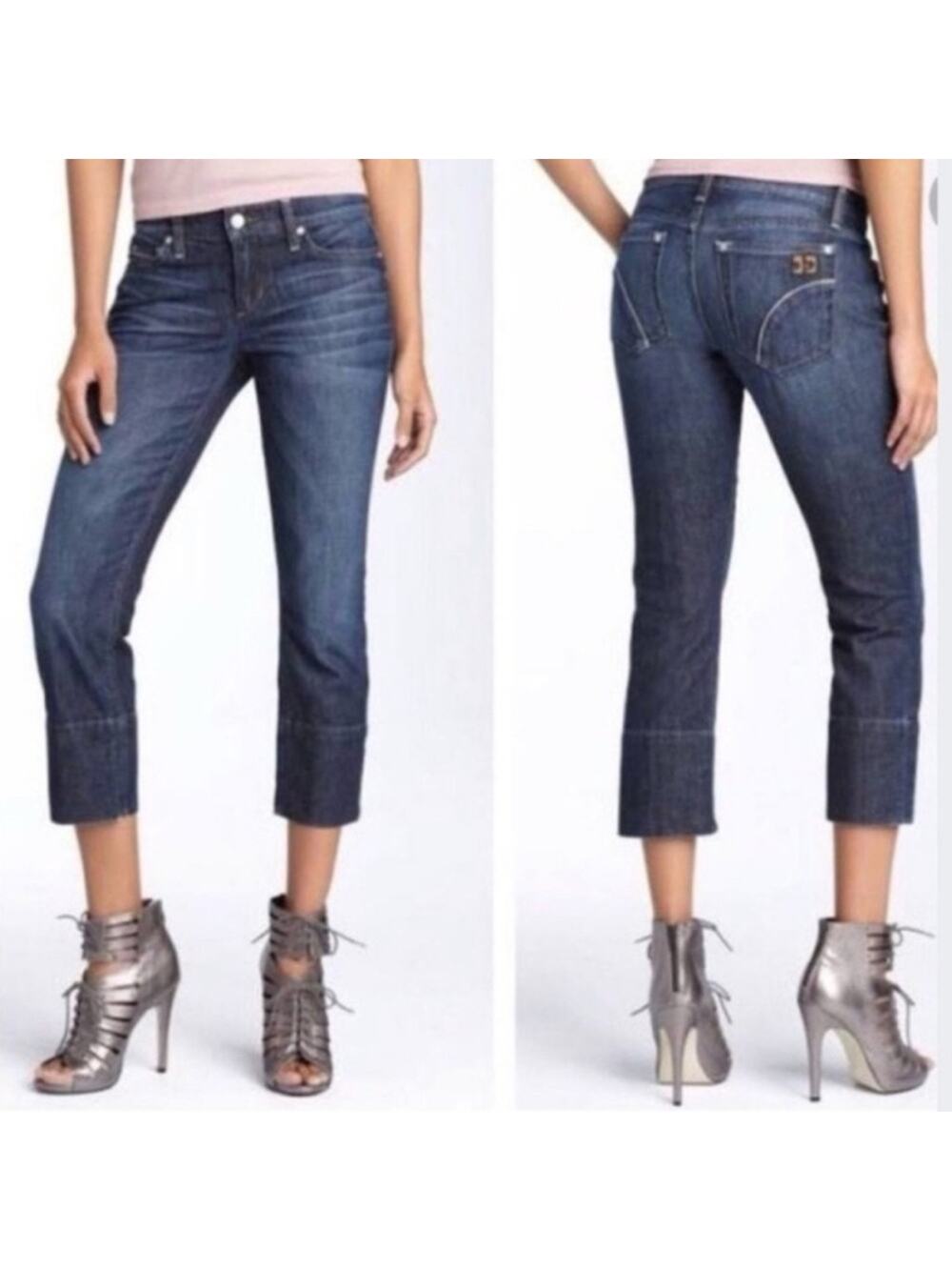 Joe’s Socialite Kicker cropped jeans in Meg